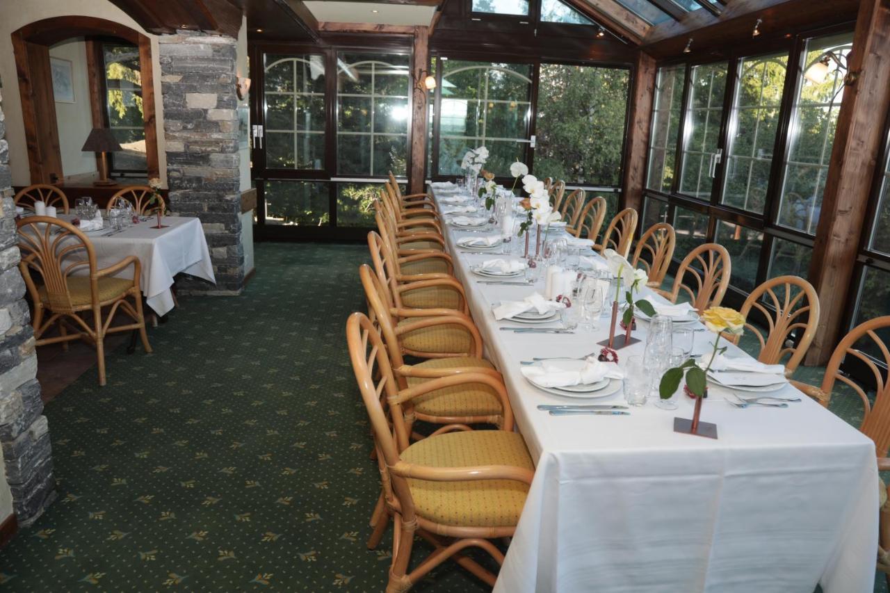 Hotel-Restaurant Le Mont Paisible, Crans-Montana Exteriör bild
